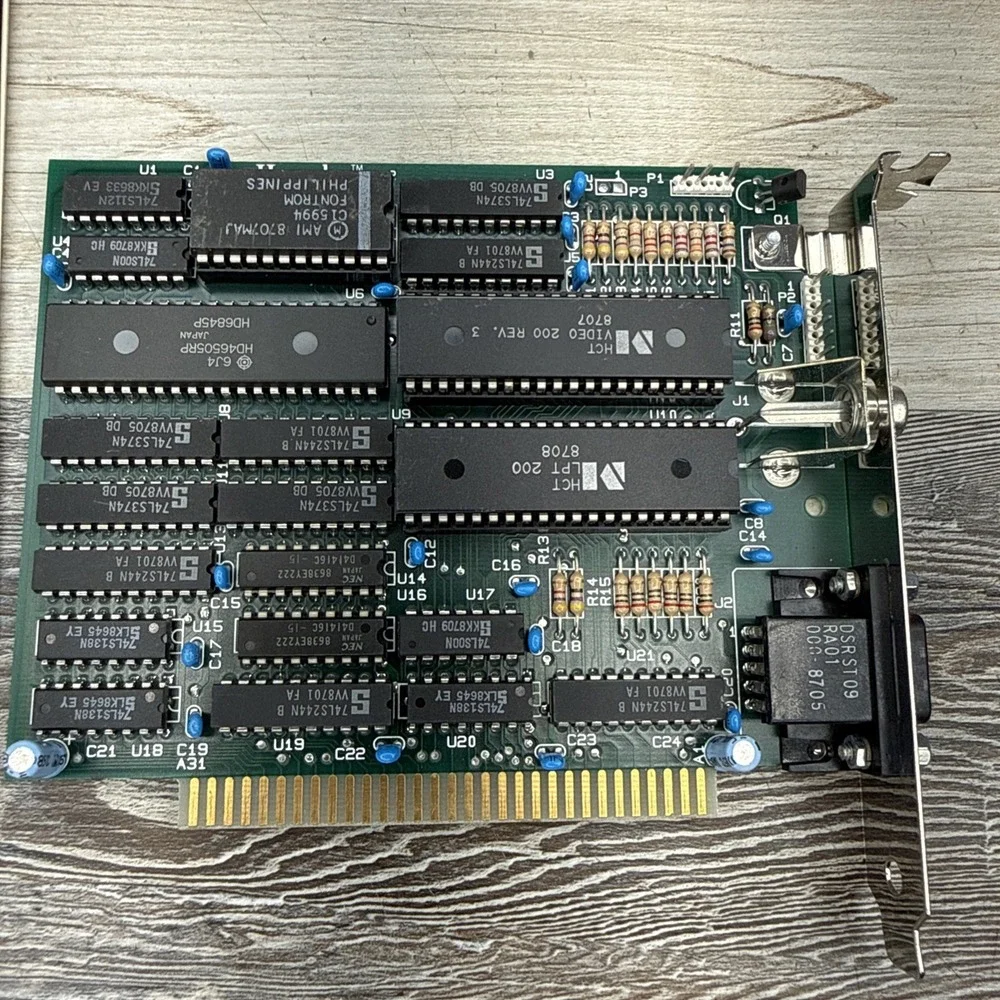 HERCULES COMPUTER TECHNOLOGY, HGC, GRAPHICS CARD GB201 REV B - Untested / Parts